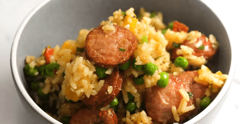 Easy One-Pot Sausage and Rice Skillet for Busy Weeknights